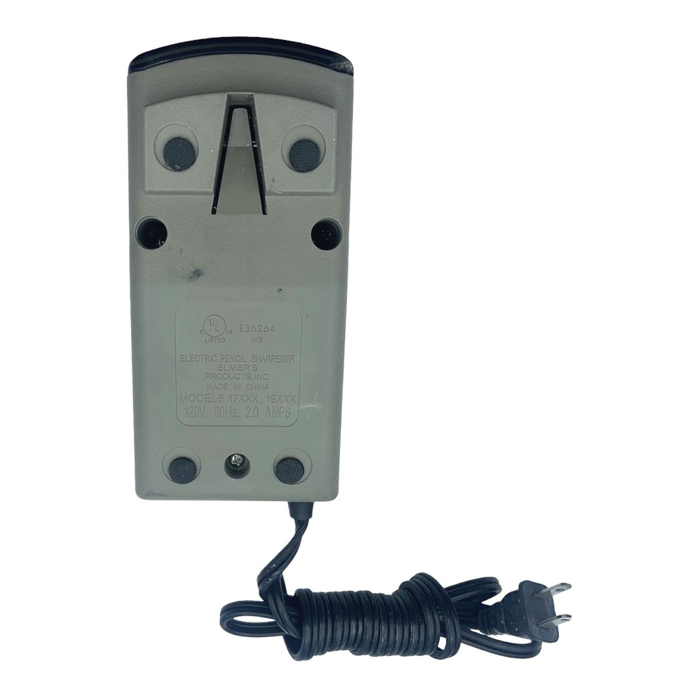 X-ACTO Electric Pencil Sharpener Elmers 17XXX 19XXX Beige Gray Corded Desktop - Picture 6 of 7